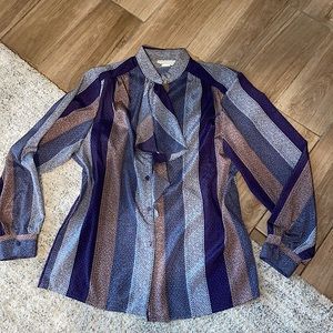 Vintage Melrose button down blouse